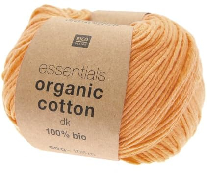 Rico Essentials Bio-Baumwolle DK 021 orange