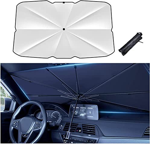 AYBEN Sombrilla para Parabrisas Delantero de Coche, para Mercedes Benz Clase E W211 W212 W213 2003-2023 Parasol Plegable para Coche, Interior automotriz para protección Solar