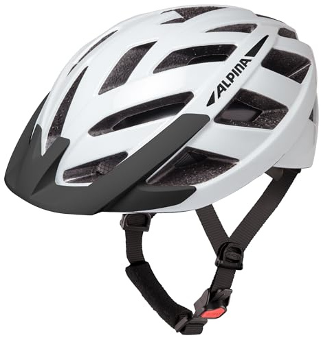 ALPINA Panoma 3.0 City-Fahrradhelm, White matt, 52-57 cm