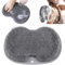Silikon Matte Badematte, Fußbürste Dusche Fußmassagegerät, Fußwäscher Bath Massage Pad mit Rutschfesten Saugnäpfen für Fußpflege Entspannung, Erhöhung der Durchblutung, Peeling (Grey)
