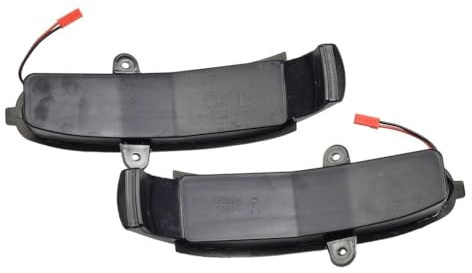 AGDBCUEY Automatisk fixtur dynamisk blinkersljus sidospegel blinkande sekventiell för Benz C-klass W203 S203 CL203 2001-2007 (gul)