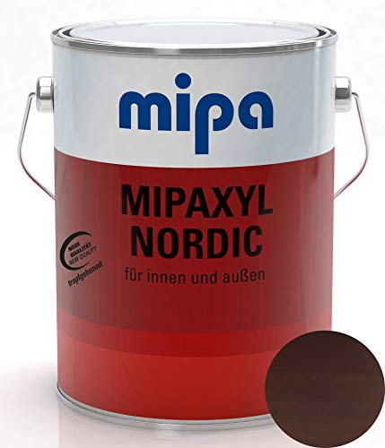 Holzlasur High Solid Mipaxyl Nordic für Volltonanstriche 2,5l im Wunsch Holzfarbton (Zeder)