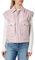 Pinko Damen Ecate Lederweste im Vintage-Stil, laminiert Jacke, N78_Weiches Rosa Flieder, 42