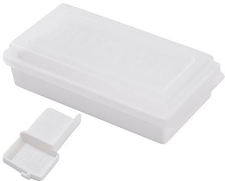 Mantequera con tapa – Mantequera francesa con cepilladora – Mantequillera en la encimera para frigorífico, accesorios para el hogar para cocina, comedor Woteg