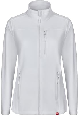 VELILLA 201502W, Chaqueta Polar Mujer, Color Blanco, Talla S