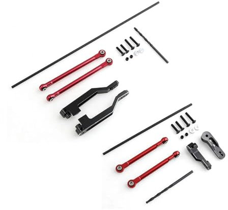 Juego de Barras estabilizadoras Delanteras y traseras de Metal for Trax-xas, UDR, Unlimited, Desert Racer 1/7 RC Car Upgrade Parts Accessories