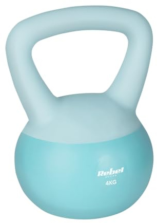 Hôtel silencieux de sécurité de PVC souple de Rebel 4kg de Kettlebell pour la forme physique