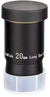 Astronomy Eyepiece, Oculare telescopico da 1,25 6/9/15/20mm Set oculare FMC ultra grandangolare da 66° for telescopio,Deep Sky Observation(20mm)