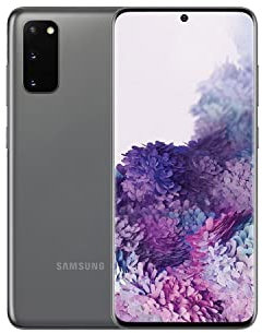 Samsung Galaxy S20 4G Smartphone Portable débloqué (128 Go - 8 Go RAM DS) Cosmic Gris