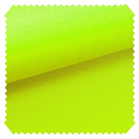 novely® OXFORD 210D PRO - Robuster Möbelstoff - Reißfester Polyesterstoff - Wasserabweisender Outdoor-Stoff - Pflegeleichte Meterware 1lfm | Farbe: 99 Neon Gelb