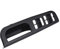 Fensterschalter Blende - Master Window Switch Control Panel Trim für Jett, modernes Design in Schwarz