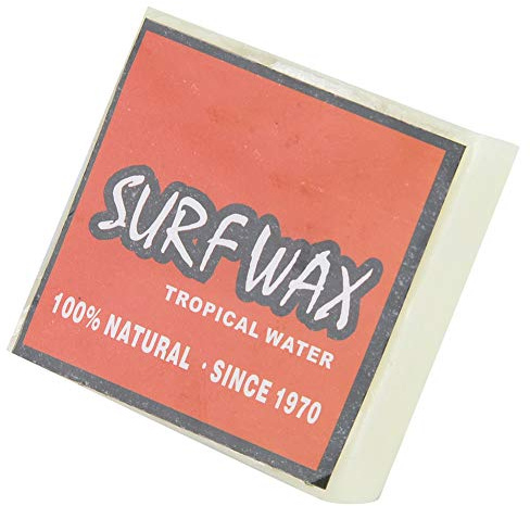 Cire de surf, adhérence premium et performance ultime, Wax pour planche à vague bloc carré rouge pour surfeurs professionnels et débutants en mer