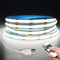 LRGBST DC5V USB Dimmable COB LED Streifen, 1M Weiß COB LED Strip Light with Remote control Dimmer For Innen Küche Bedroom Wohnzimmer Beleuchtung