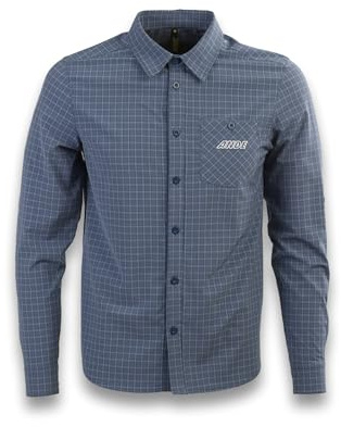 Ande Arizona M/L Camicia långärmad skjorta för män | utomhus, blå, XXL, blå, XXL