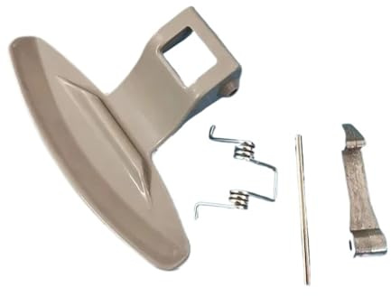 Trumma tvättmaskinstillbehör, kompatibla med LG, WD-N12435D dörrlåshandtag dörromkopplare N12430D dörrspänne