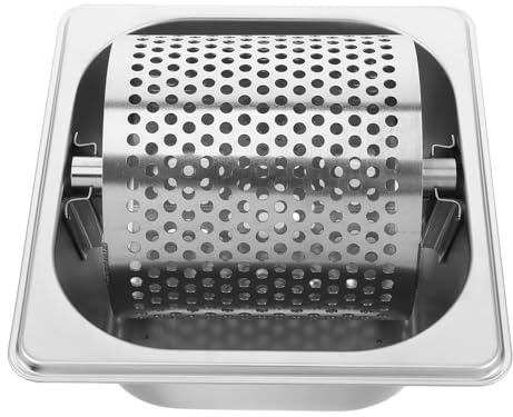 OFFSCH Outil Rouleau à Beurre Tartineur De Beurre à Pâtisserie Rouleau à Pour La Cuisine à Domicile En Acier Inoxydable Pour Burgers à Pour Le Maïs Silver