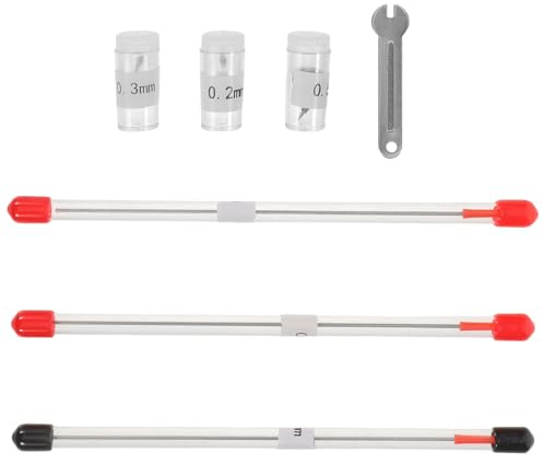 BELLIFFY Kit Aerografo Punte di Ricambio per Modellismo e Pittura Accessori Spray per Miniatura Aghi e Ugelli di Sostituzione per Artisti