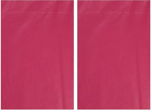 Creavvee Decoupage - Papel de seda (50 x 70 cm, 25 hojas), color rosa (Paquete de 2)