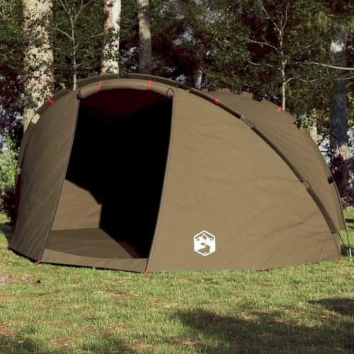 LoogCape fisketält för personer kamouflagemönster vattentät 190T polyester PU-beläggning, tält med ingångar, bärbar för camping, fiske, UV-skydd och regn