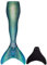 BAWADE Meerjungfrauenflosse für Mädchen - Mermaid Tail mit Monoflosse, Ideal zum Schwimmen & für Kinder, Jugendliche & Erwachsene - Flexibles & Bequemes Design