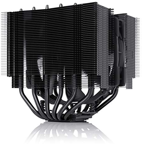 Noctua NH-D15S chromax.Black, Premium Dual-Tower CPU Cooler with NF-A15 PWM 140mm Fan (Black)