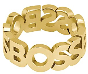 BOSS Jewelry Anello da Uomo Collezione KASSY in Oro Giallo - 1580446L