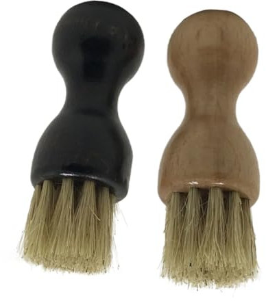 NIYANGLE 2 Pz spazzola per lustrascarpe scacchi portatili Scatola di spazzole per scarpe Set di spazzole per scarpe spazzola portatile spazzola per la pulizia tappeto spazzola da scarpe