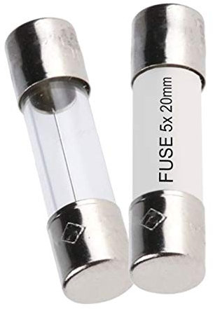 PeakTech 7706 – Feinsicherung ~ 0,25 A / 300 V, 5 x 20 mm flink (F), Fuse, Keramiksicherung, Sicherungseinsatz, Zylinder Sicherung, Keramikrohrsicherung, Fast Blow – 10 Stück (5 x 20 mm)