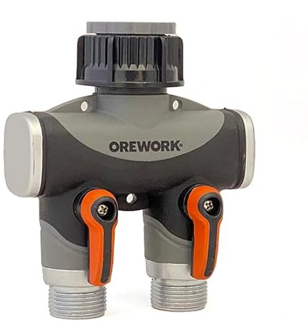 Derivación metálica de 2 salidas - 3/4