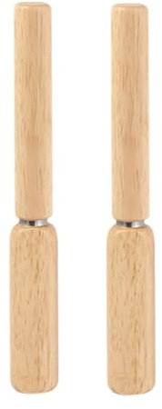 Qerwsdty 2-Teiliger Eispickel mit Sicherheitsabdeckung - Eispickel Aus Edelstahl zum Eisbrechen, Eisformer mit Holzgriff für Barkeeper