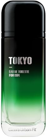 Dicora Urban Fit | Eau de Toilette TOKYO FOR HIM | Perfume para Hombre | Fragancia Moderna con Jengibre y Bergamota | Fragancia fresco y duradero | Tamaño 150ml