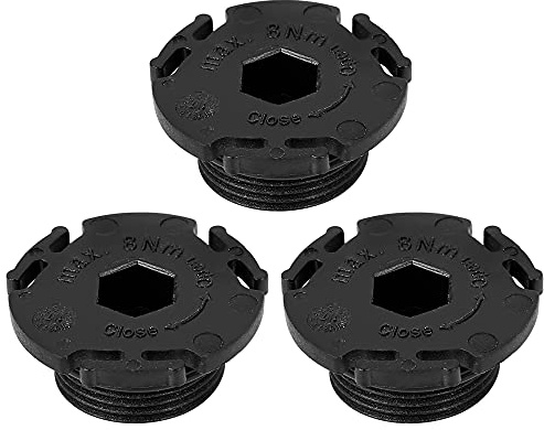 X AUTOHAUX 3pcs ABS Car Engine Oil Drain Plug Replacement 11137605018 for BMW 320i