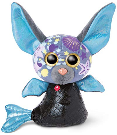 NICI 46824 GLUBSCHIS gosig leksak sjöjungfru fladdermus Laguna-Lu 15 cm