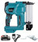 18 Gauge Pneumatic Cordless Brad Nailer with 2000mAh Battery and Charger, 2 in 1 Battery Powered Staple/Nail Gun Drives 2'' Nailer for Upholstery and Woodworking