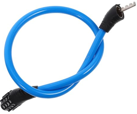 BESPORTBLE Candado de Cadena para Bicicleta Contraseña Resistente Antirrobo para Seguridad de Bicicletas Exteriores