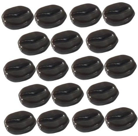 ifundom Diy Beans Accessory Set 100g Fake Beans for House Decoration Pvc Artificial Coffee Toy