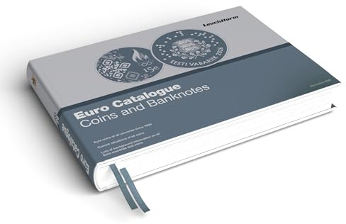 Leuchtturm 374380 Catalogo delle Monete e Banconote in Euro 2026 - Opera di consultazione Universale per Collezionisti - Inglese