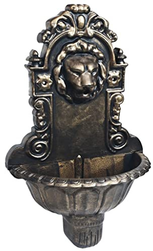 Generico Fontana a Muro Design a Testa di Leone Bronzo,Fontane e laghetti,Fontane e cascate ornamentali-48222