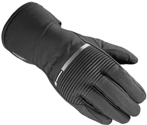 SPIDI, UNDERGROUND-KP, Guanto da Moto Invernale, Colore Nero, Guanti da Uomo, Ideali per Moto e Scooter, Termico e Imperbeabile, Compatibile con Touchscreen