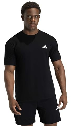 adidas Men's Workout Essentials Feel Ready T-Shirt, Black, Small
