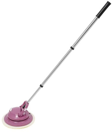 Máquina de limpieza de suelos multiusos, chasis giratorio de 360°, extensible de 44 a 104 cm, escoba eléctrica para una limpieza rápida del suelo, batería de iones de litio, uso de 40 – 60 minutos