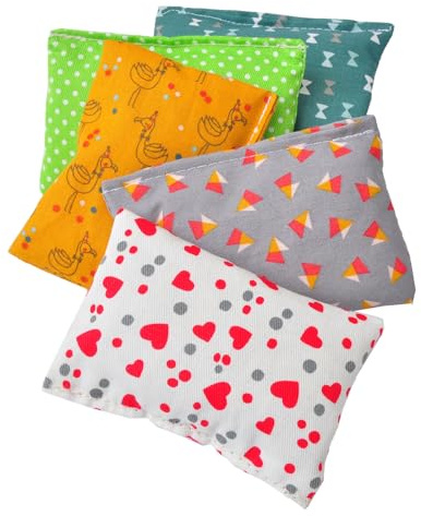 Aumüller Cuscino a forma di valeriana per gatti – Cuscino da gioco per gatti Baldini – Cuscino in peluche – Made in Germany (6 pezzi)