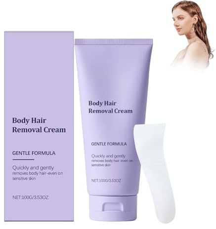 Crema Depilatoria para Piernas y Cuerpo - Depilación Corporal Suave y Efectiva, Ideal para el Cuidado de la Piel y el Blanqueamiento, Facial Hair Removal Cream, Upper Lip Hair Removal Cream
