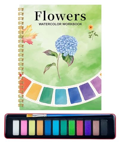 Livre de peinture magique réutilisable, cahier d'exercices d'aquarelle pour activités amusantes, bloc de coloriage avec stylo à eau, fournitures artistiques pour, étudiants, vacances et fêtes