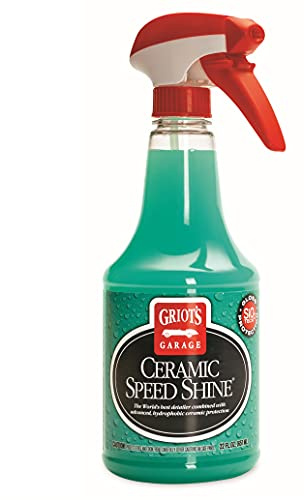 Griot's Garage Ceramic Speed Shine Detail Spray for Car Detailing, Provides a High-Gloss Finish and Extends Life of Coatings, 10945, 22 oz