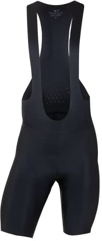 PEARL IZUMI Men's 10.5 Attack Air Bib Shorts, Breathable with Reflective Fabric, Black, Medium
