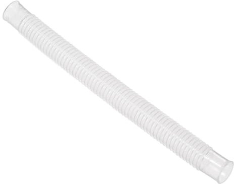 YOKIVE Washing Machine Drain Hose, Corrugated Pipe Great for Washing Accessories Replacement (White, 0.6-Inch Inner Dia 7.8-Inch Length)