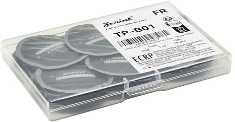 ZERINT 18 stycken 58 mm däck förstärkt tungt diagonalt däck patch bil lastbil buss traktor fordon jordbruk punktering däck lapp rund