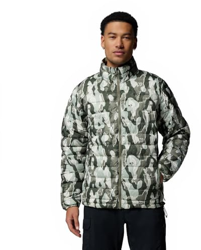 Columbia Powder Lite 2 Chaqueta Estampada Chaqueta acolchada Hombre (Pack de 1)