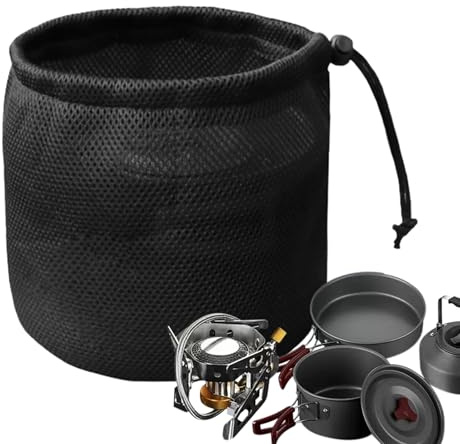 Bolsa para pinzas de la ropa, bolsa de malla para ropa con soporte de pinza para ropa - Accesorios de secado elástico bolsa de almacenamiento para el hogar, senderismo, picnic, baño